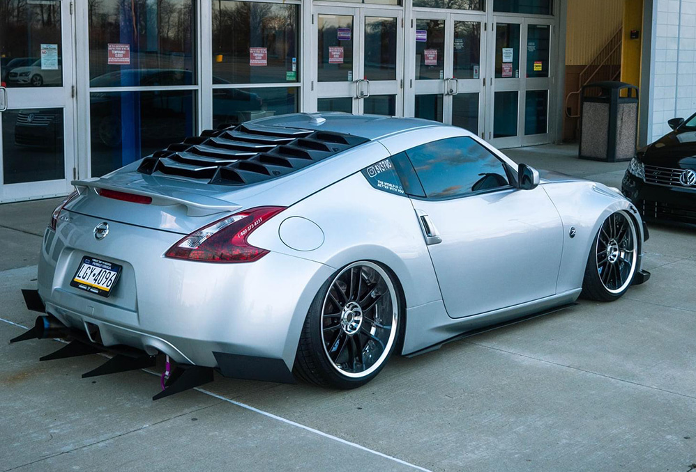 2009 Nissan 370z Rear Exterior